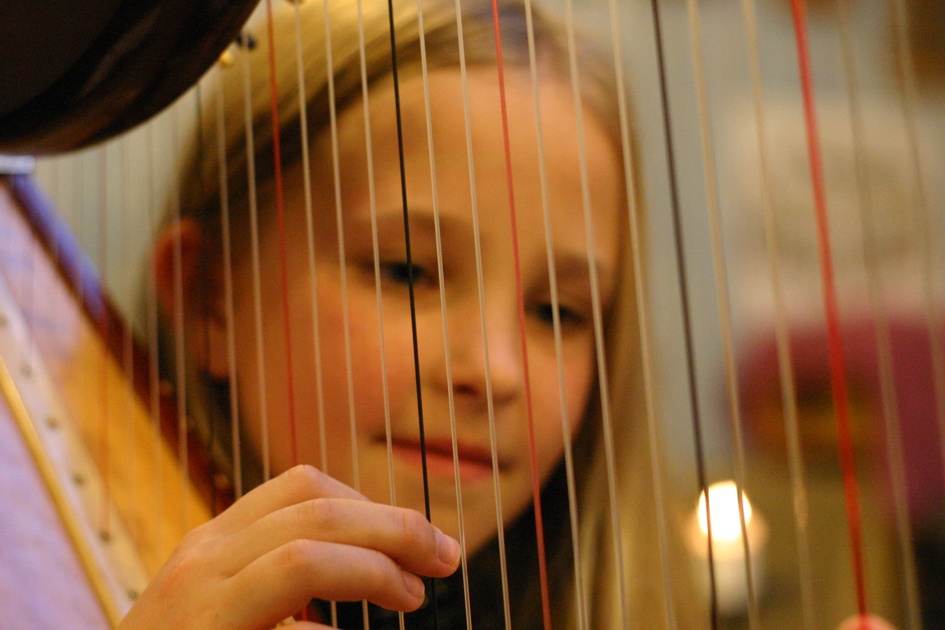 Harfenunterricht für Kinder