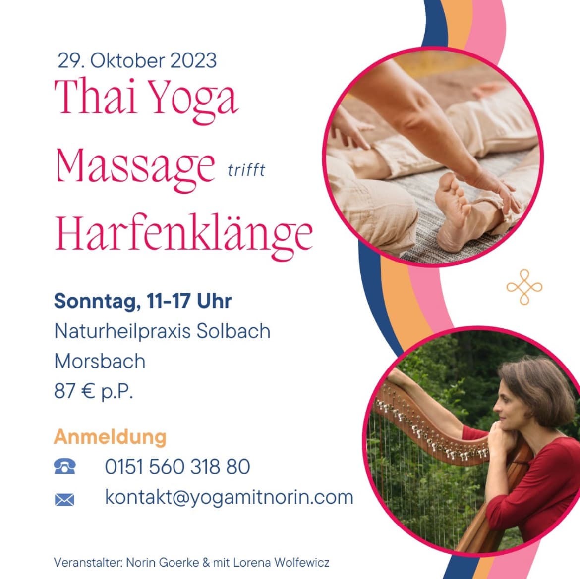 Thai Yoga Massage trifft Harfenklänge